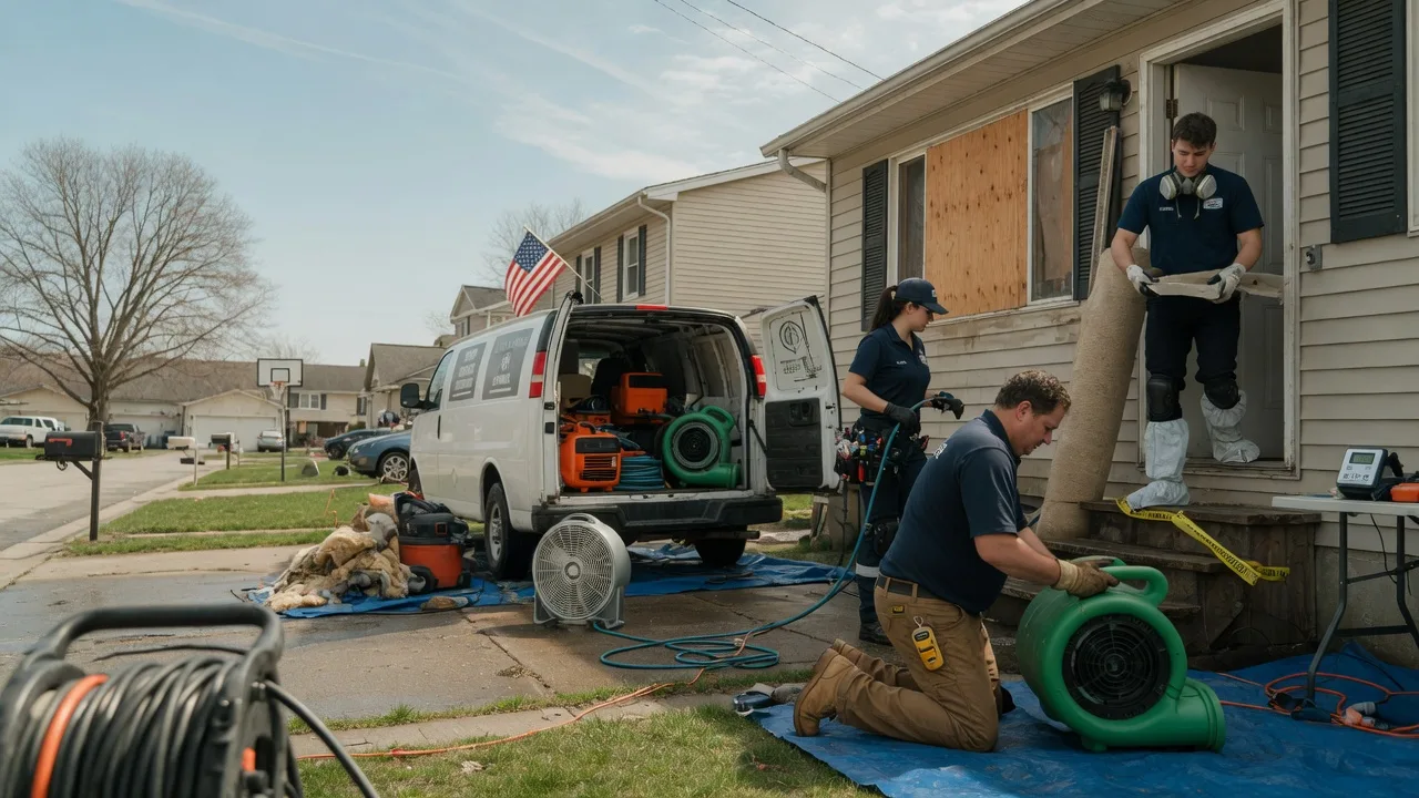 Water Damage Restoration in Cedar, MN near me